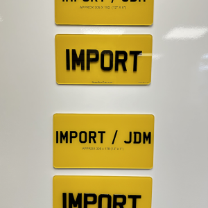 Import Number Plates