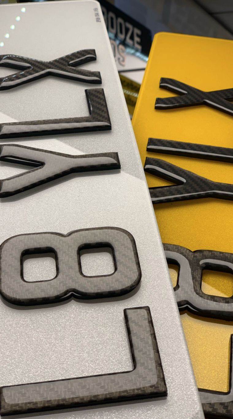 4D Gel Carbon Number Plates