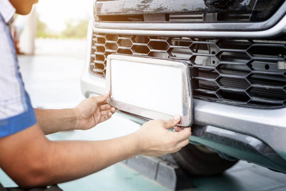 What Are the Rules for Front Number Plates in the UK?